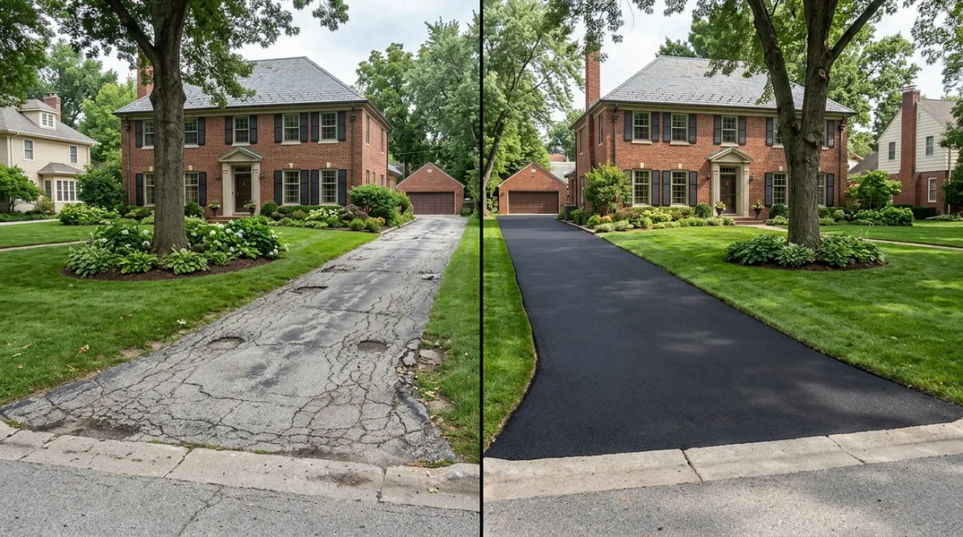 Driveway Drainage on Des Moines Clay: Stopping Pooling Water Before It Freezes