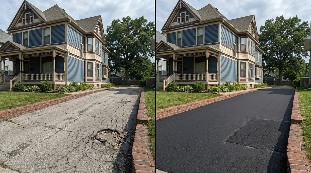 Result asphalt paving in Des Moines - Des Moines Asphalt Paving