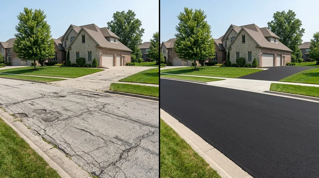 Result asphalt paving in Des Moines - Des Moines Asphalt Paving