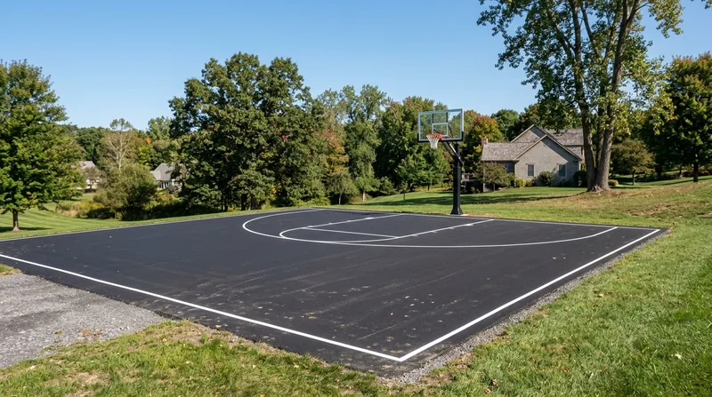 Sports Court & Path Paving Des Moines