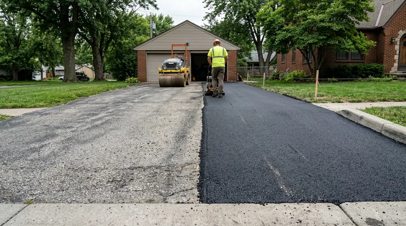 Asphalt Resurfacing & Overlay Des Moines