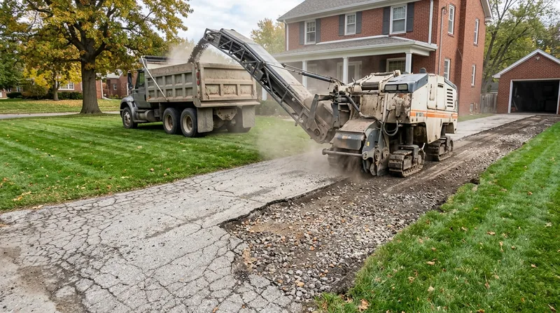 Asphalt Milling & Removal Des Moines